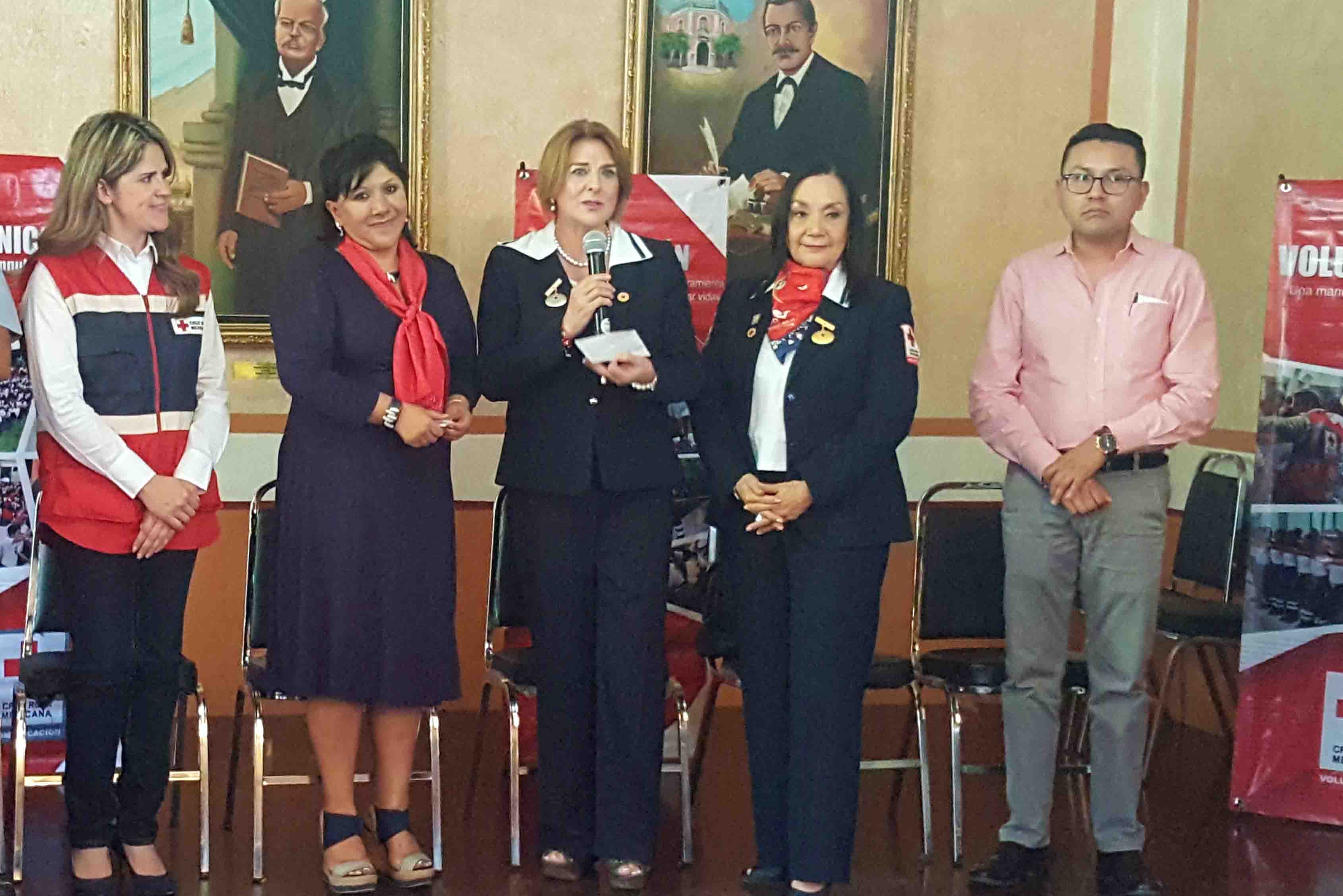 Inicia la colecta de la Cruz Roja en el municipio de Tlaxcala